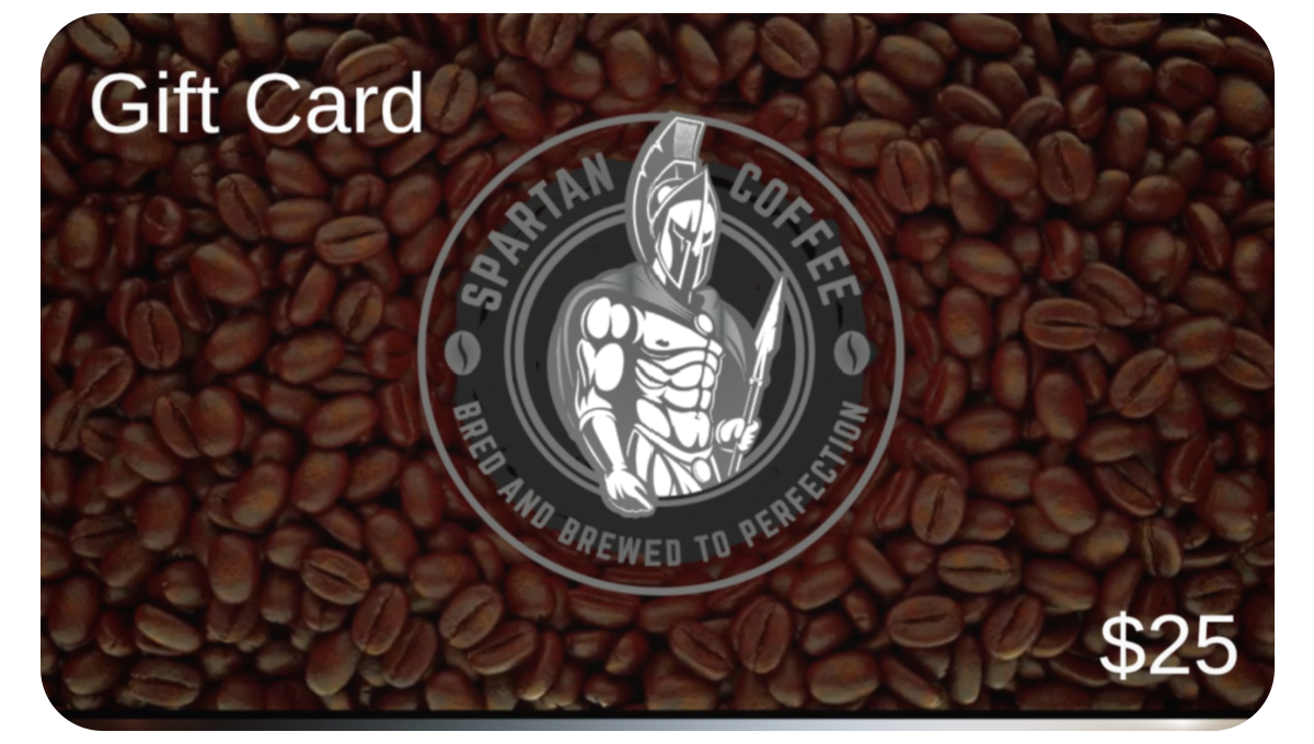 Spartan Coffee Gift Card $25