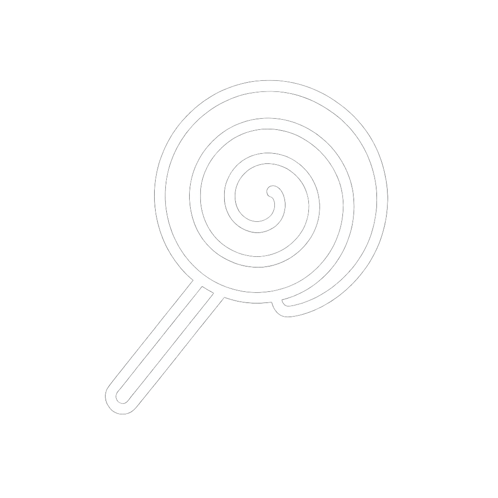White outline of a chocolate bar with a wrapper on a black background.