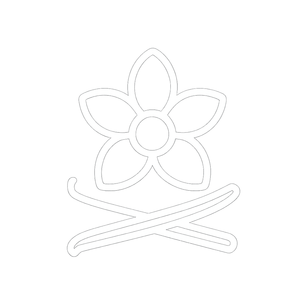 Simple line drawing of a plant sprouting from the ground.