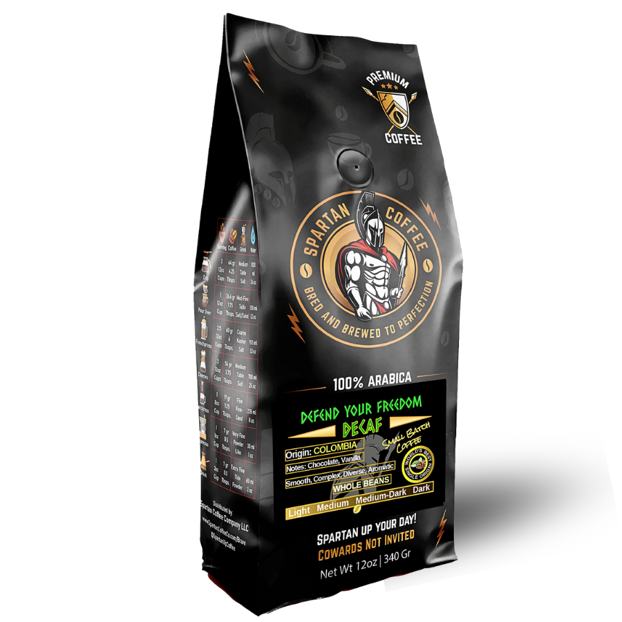 Decaf Coffee - 100% Colombian - Arabica Beans