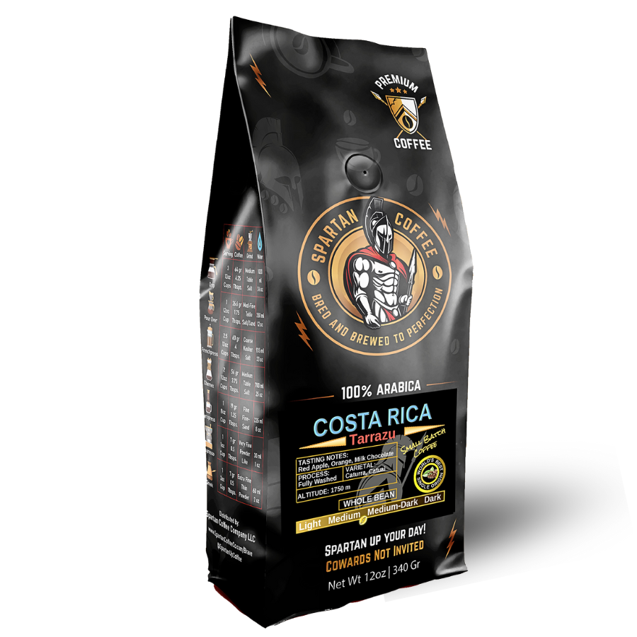 Costa Rica Coffee 100% Arabica Medium Roast Boston, MA