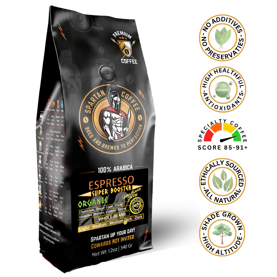 Colombian - Organic Espresso Coffee - Medium Roast Beans
