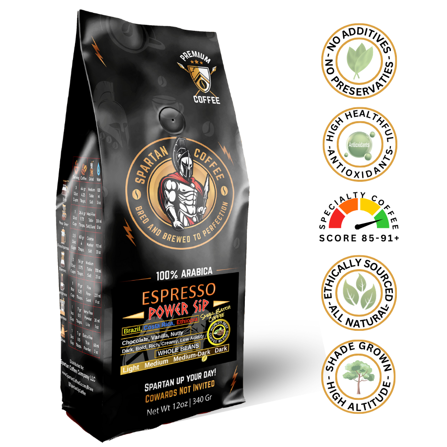 Power Sip - Espresso Coffee - Medium Dark