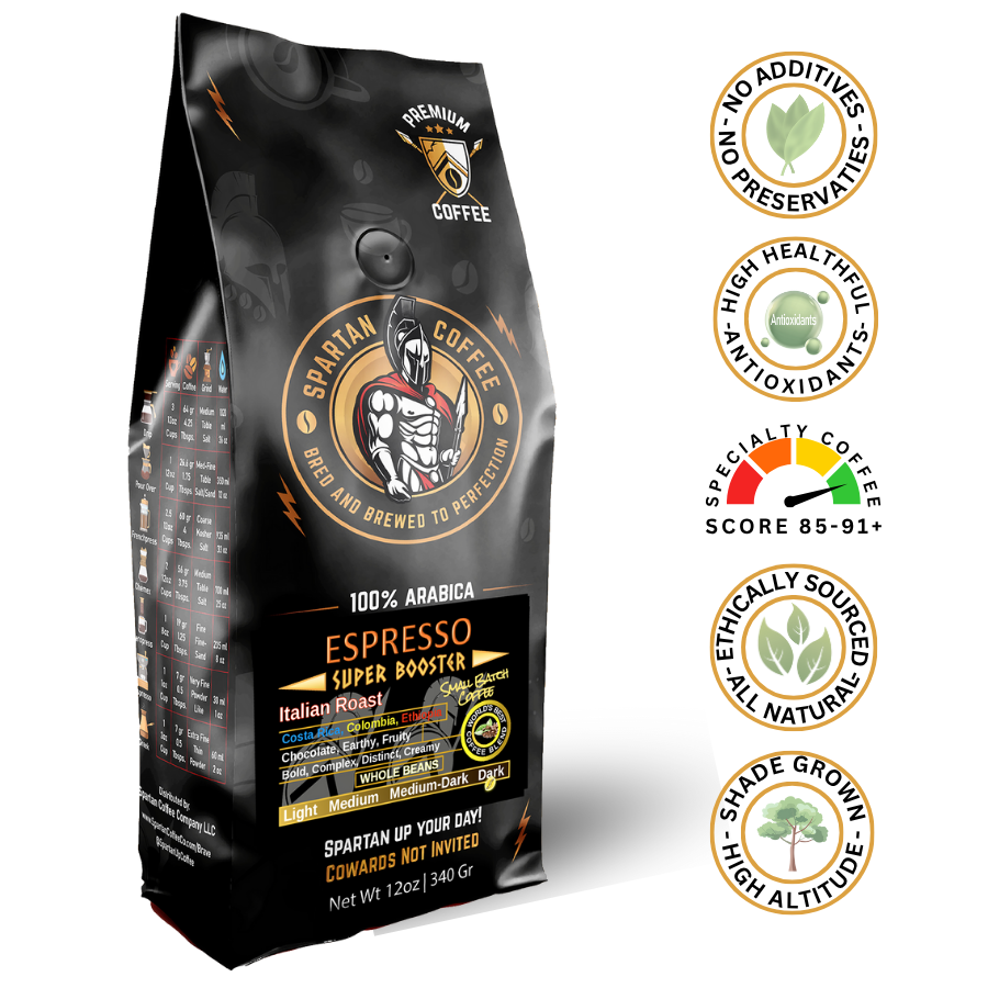 Super Booster - Espresso Coffee - Dark