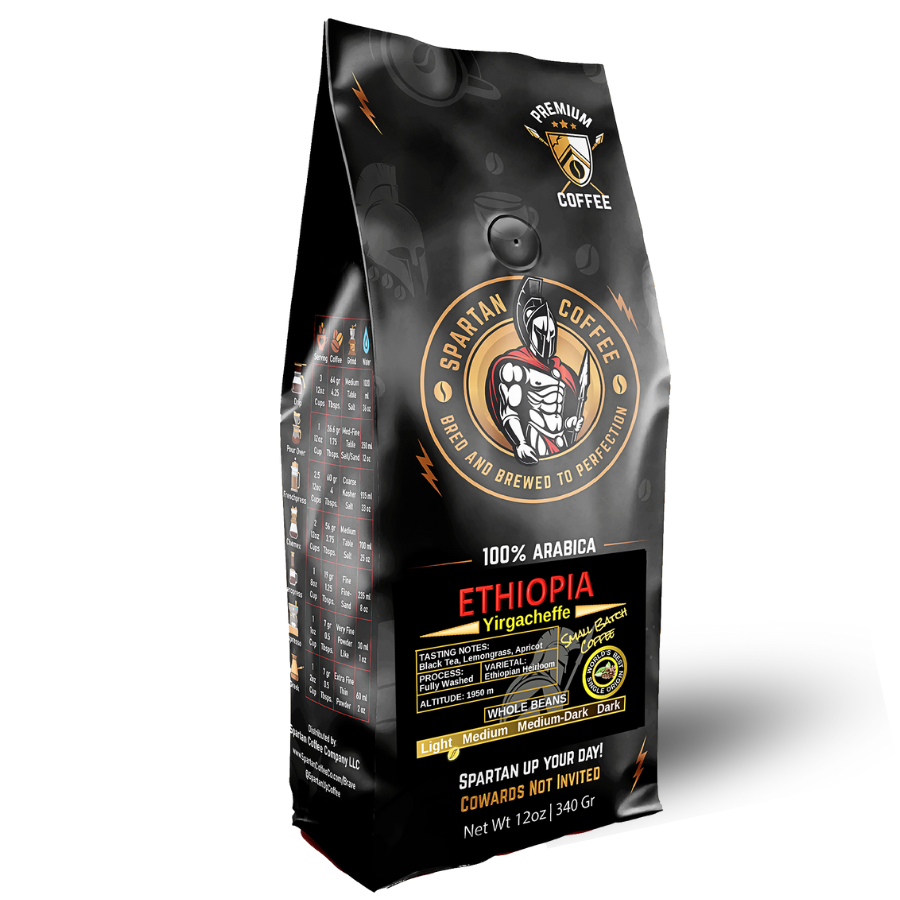 Ethiopia Coffee 100% Arabica Medium Roast Boston, MA