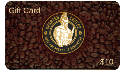 Spartan Coffee Gift Card $10