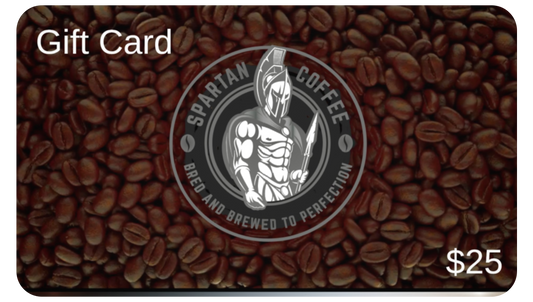 Spartan Coffee Gift Card $25