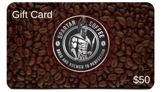 Spartan Coffee Gift Card $50