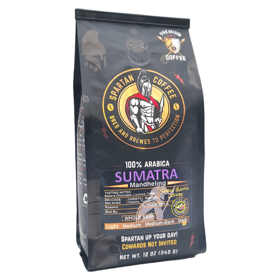 Sumatra Coffee 100 Arabica Dark Roast Spartan Coffee Boston MA Sumatra coffee 100 arabica dark roast spartan coffee boston ma