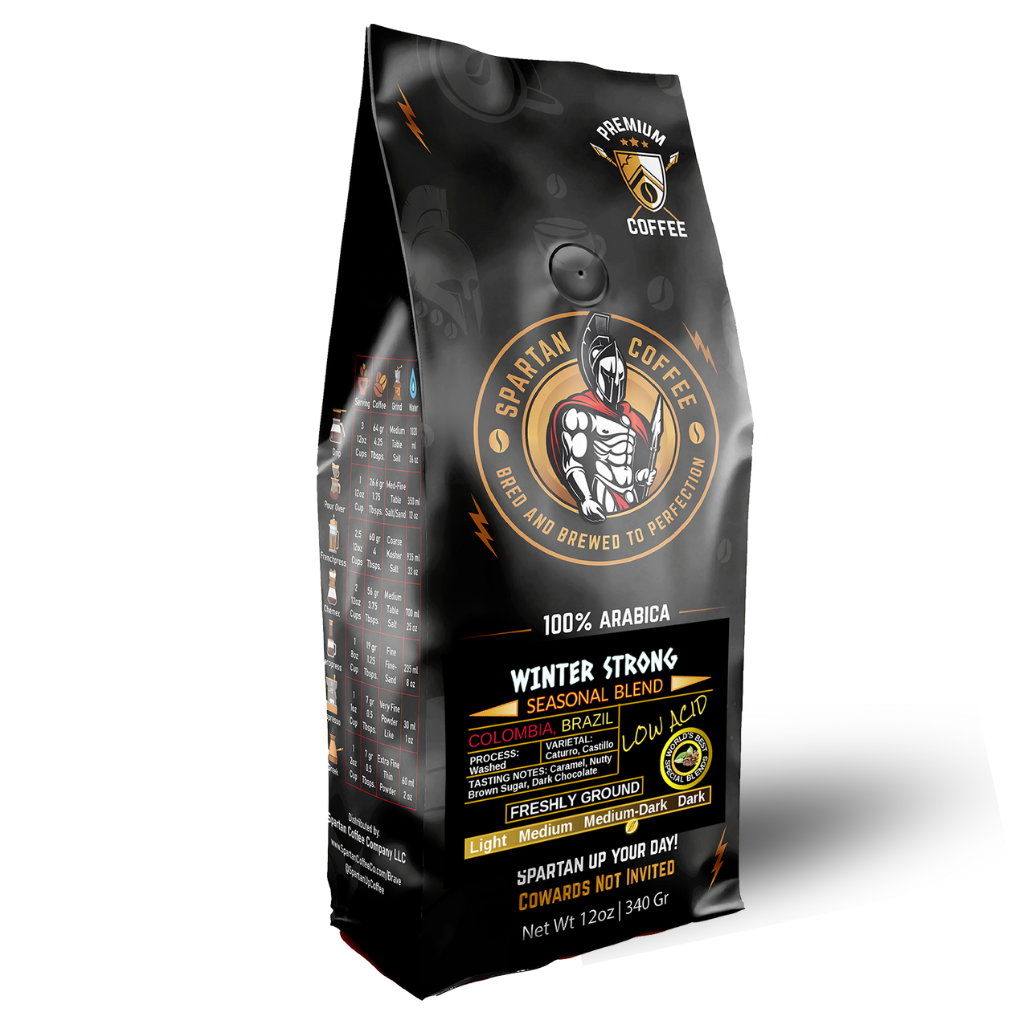Winter Strong Coffee Blend seasonal medium dark roast